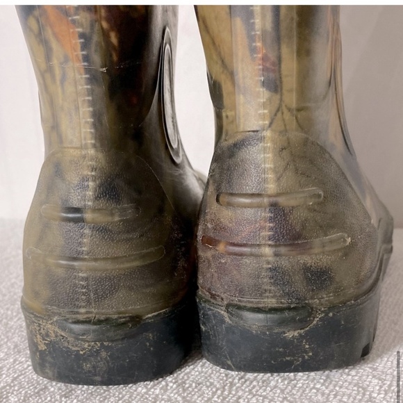 Men’s Woodlands Camo Rubber Boots Rain Boots 7 - Picture 10 of 15